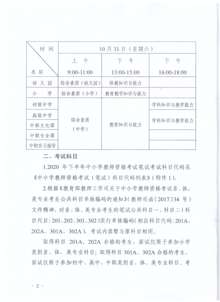 2020年江苏下半年中小学教师资格证笔试考试报名工作的通知2